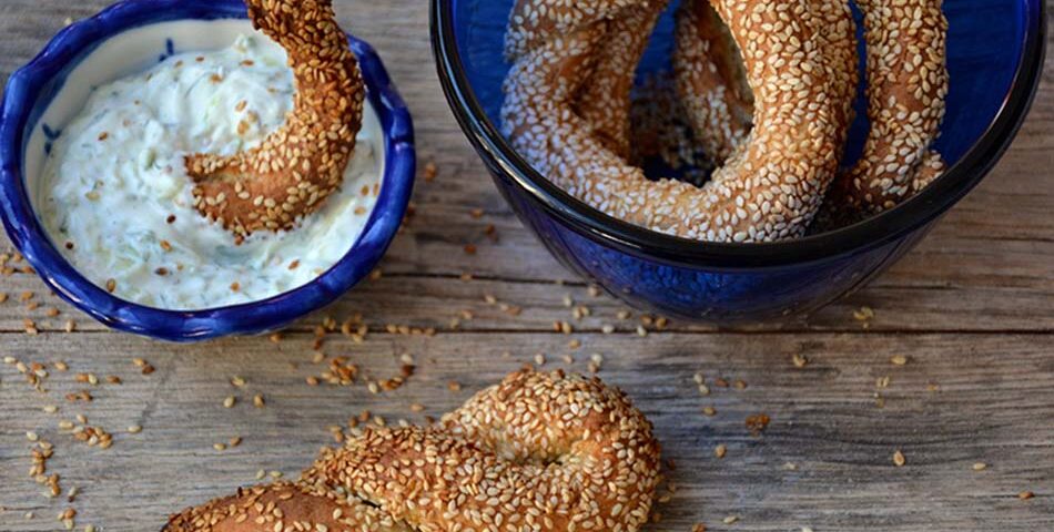 Koulouri The Tasty Greek Sesame Bread Ring